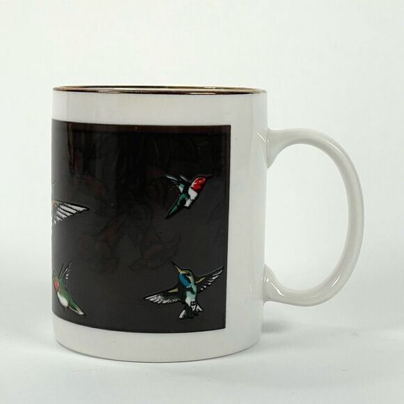 Hummingbirds Magic Mug | Wondermugs USA Color Changing Coffee Bird Mug - Picture 2 of 9